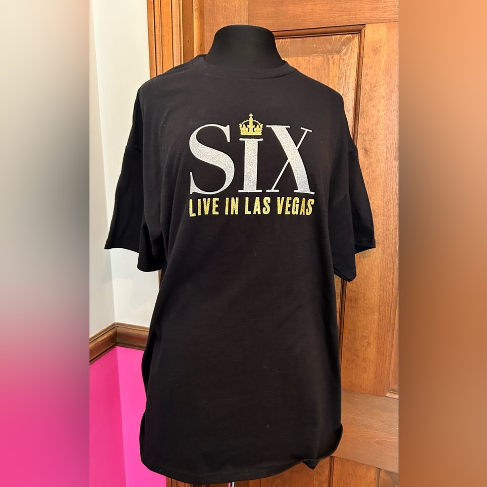 SIX Broadway Live in Las Vegas T Shirt size XL